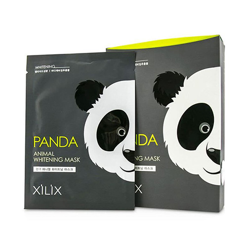 Маска для лица Dermal Panda Animal выравнивающая тон кожи, 25 гр