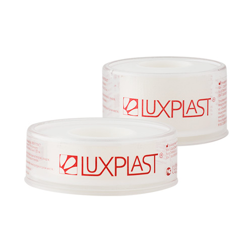 Пластырь Luxplast фиксирующий, полимерная основа