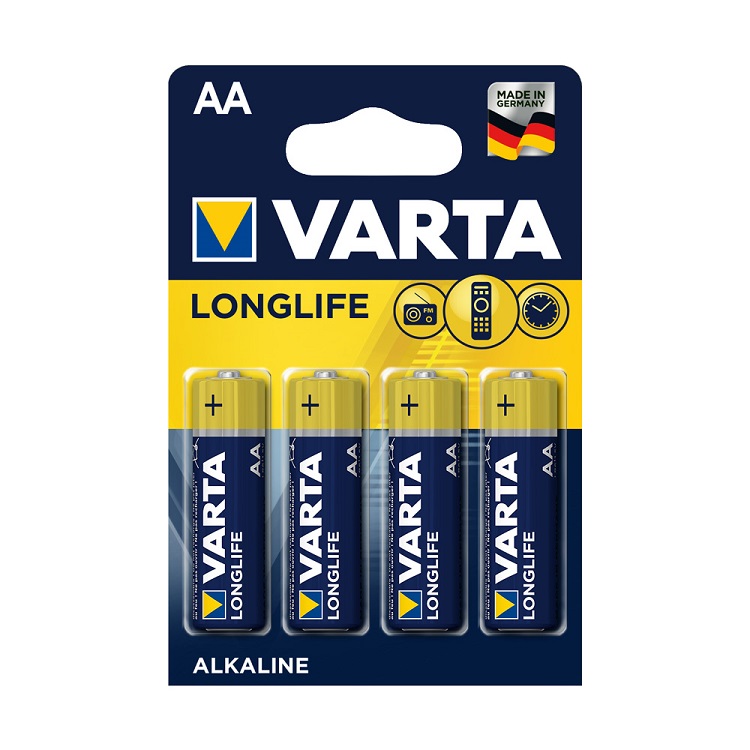 Батарейка Varta LONGLIFE AA LR6