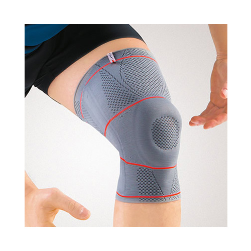 Бандаж на коленный сустав Orlett со спиральными ребрами жесткости, DКN-203