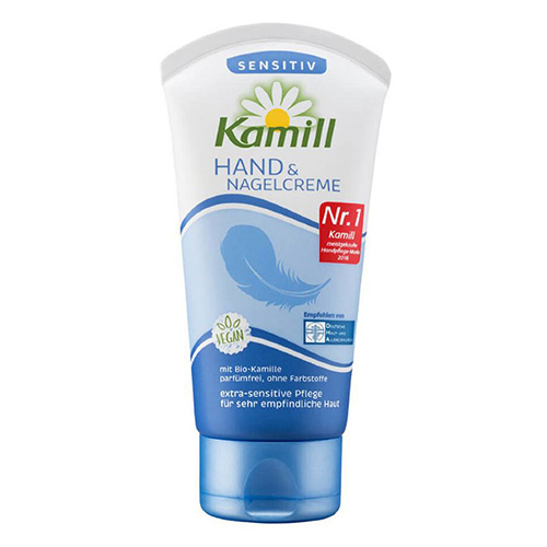 Крем для рук и ногтей Kamill H&N Sensitiv Vegan с органической ромашкой для чувствительной кожи