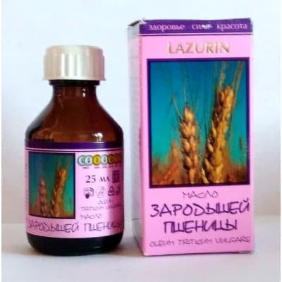 Масло "Лазурин" зародышей пшеницы, 25 мл