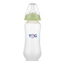 Бутылочка для кормления Yango пластиковая, соска из силикона, с широким горлышком, 330 мл