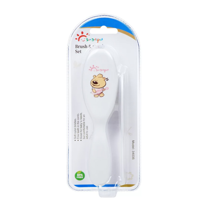 Набор для волос детский Sundelight (щетка, гребешок), 34035