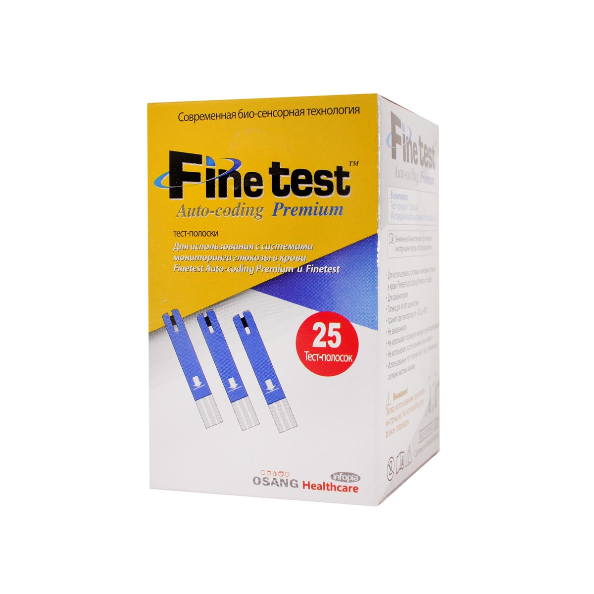Тест-полоски Auto-coding Finetest Premium Тест-полоски Auto-coding Finetest Premium