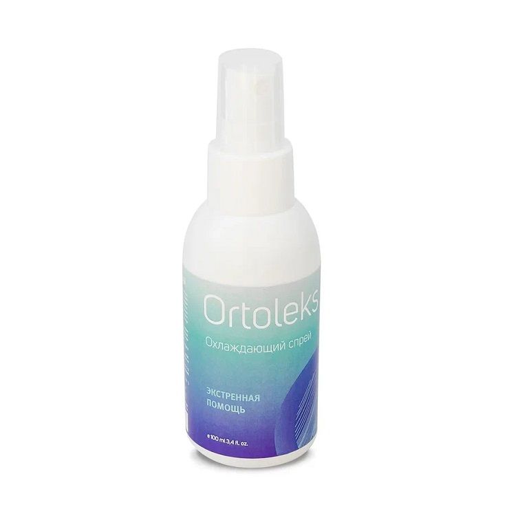 Спрей при травмах Ortoleks охлаждающий, 100 мл