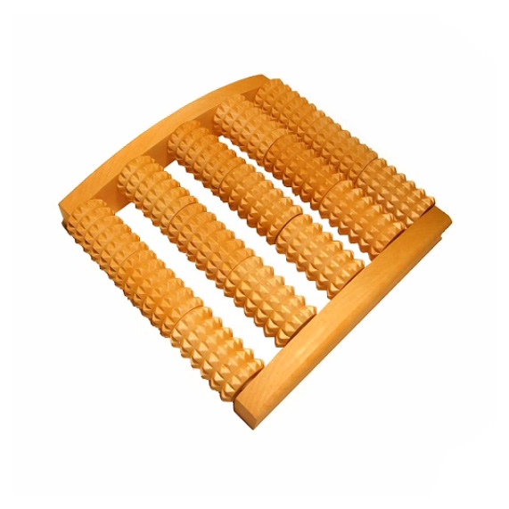 Массажер для ног из алтайской березы средней рифлености, MA4120 Массажер для ног из алтайской березы средней рифлености, MA4120