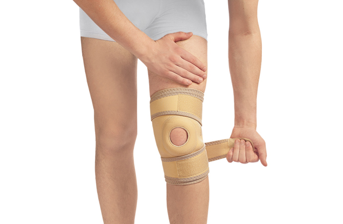 Бандаж на коленный сустав: применение, преимущества использования