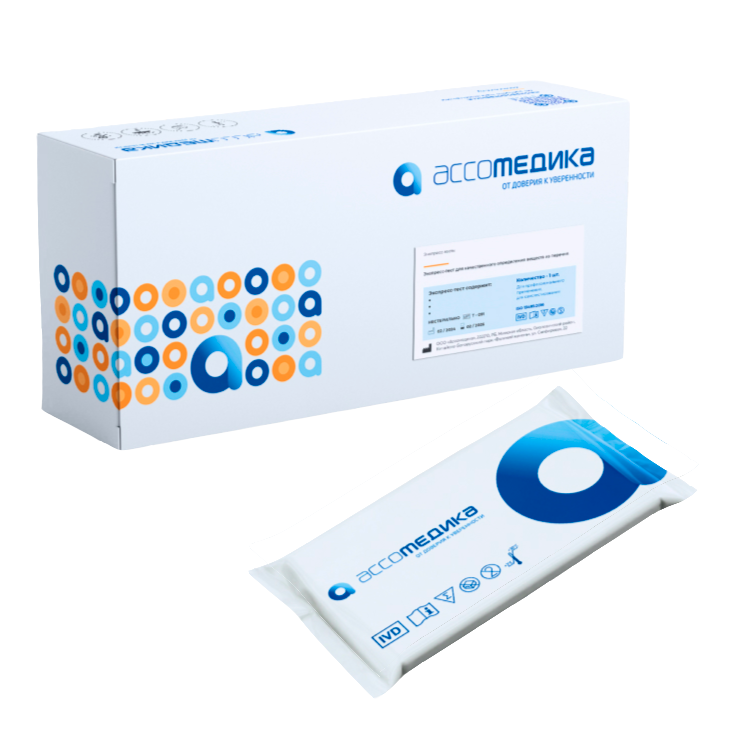 Экспресс-тест на группу крови и резус-фактор