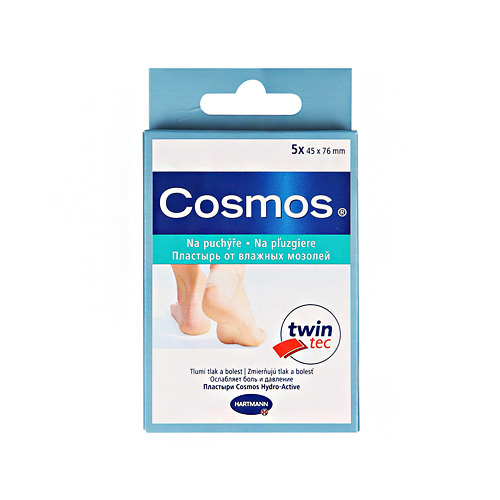Пластырь Cosmos Hydro-Active TwinTec от влажных мозолей
