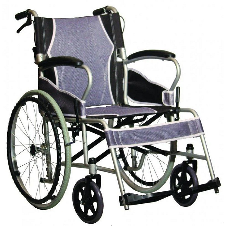 Кресло-коляска с ручным приводом прогулочная для людей с ограниченными возможностями передвижения, АТ52301