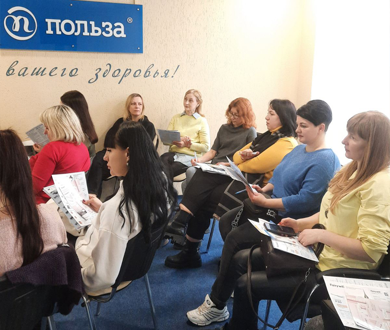 Очередное обучение продавцов-консультантов в Минске