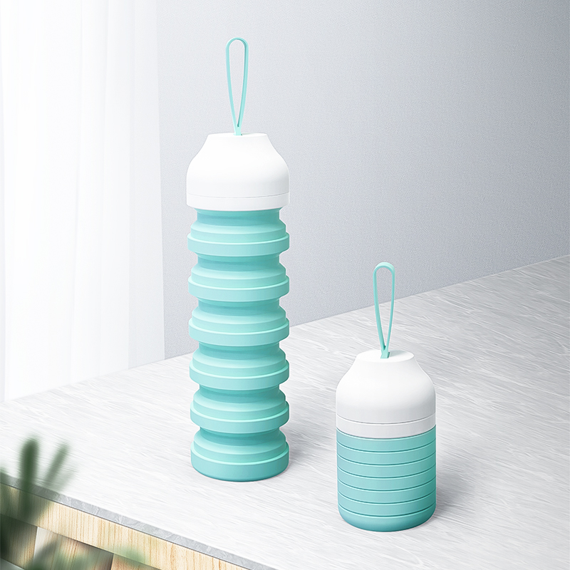 Бутылка складная Fscool, силиконовая, 530 мл, FS0099