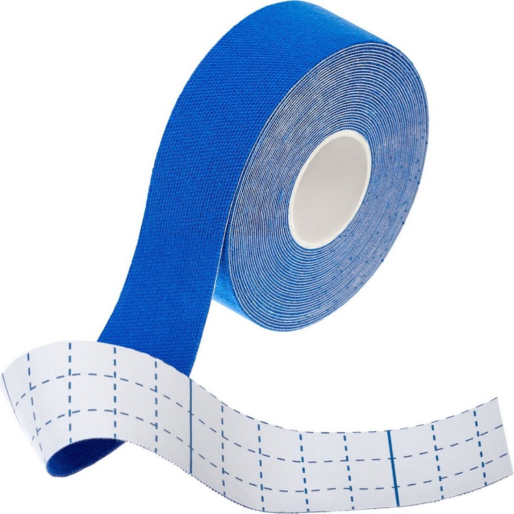 Кинезио тейп Bradex, 5м х 2,5см, синий Кинезио тейп Bradex, 5м х 2,5см, синий