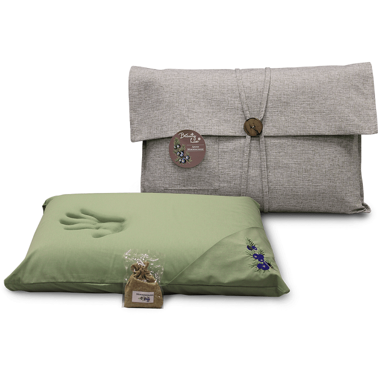 Подушка анатомическая OrtoCorrect Арома "Можжевельник" BeautyLux