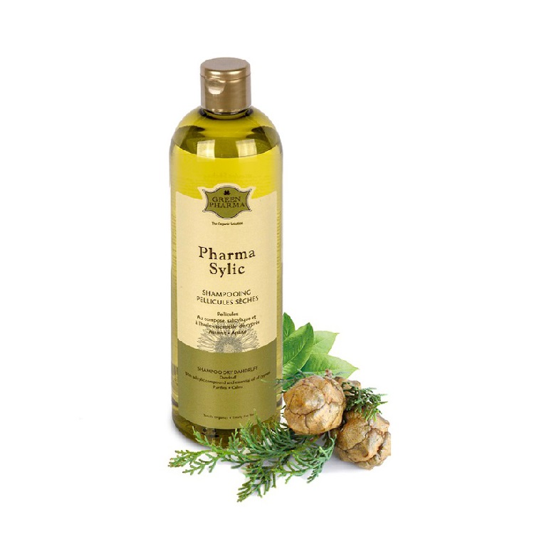 Шампунь против перхоти Green Pharma "Фармасилик", 500 мл