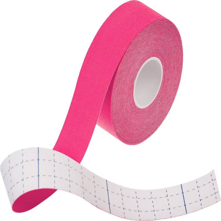 Кинезио тейп Bradex, 5м х 2,5см, розовый Кинезио тейп Bradex, 5м х 2,5см, розовый