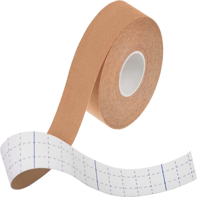 Кинезио тейп Bradex, 5м х 2,5см, бежевый Кинезио тейп Bradex, 5м х 2,5см, бежевый