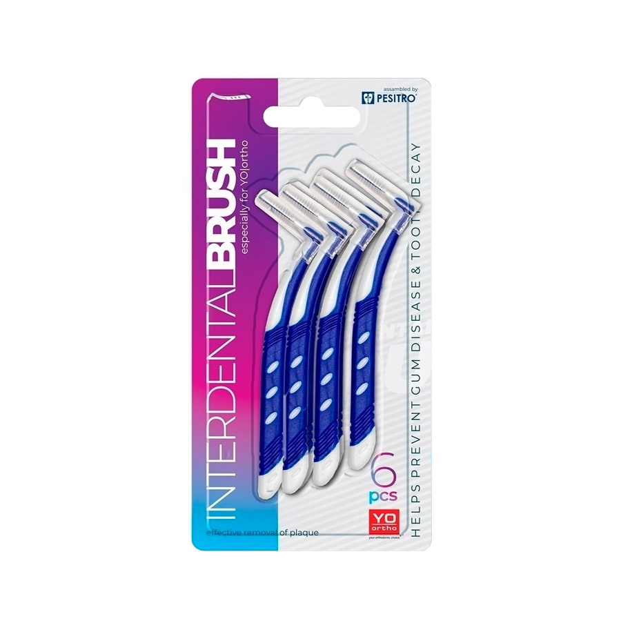 Набор межзубных ершиков PESITRO L-type, 6 шт Набор межзубных ершиков PESITRO L-type, 6 шт