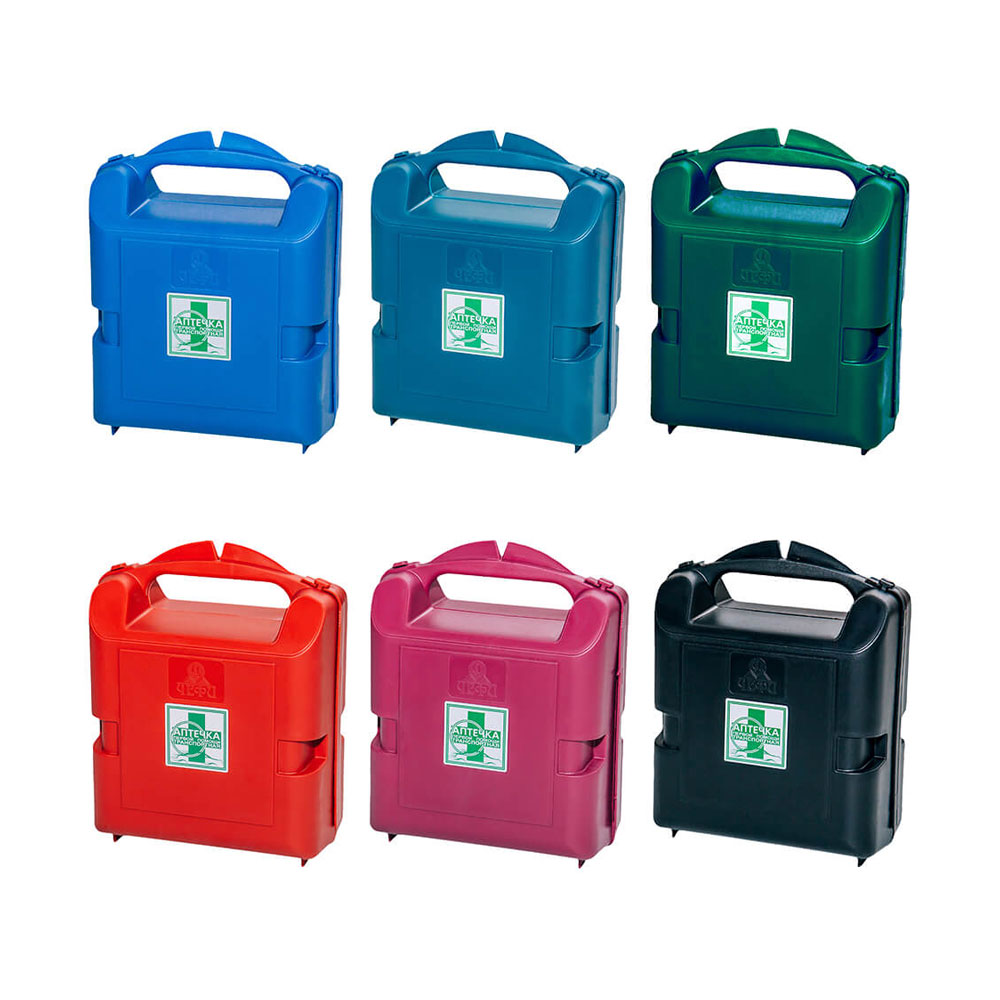 Аптечка первой медицинской помощи для транспортного средства, в футляре АТ Аптечка первой медицинской помощи для транспортного средства, в футляре АТ