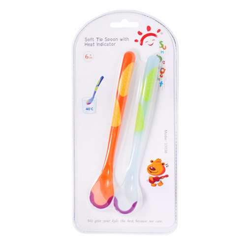 Набор детских ложек Sundelight, меняющих цвет, 2 шт, 33036
