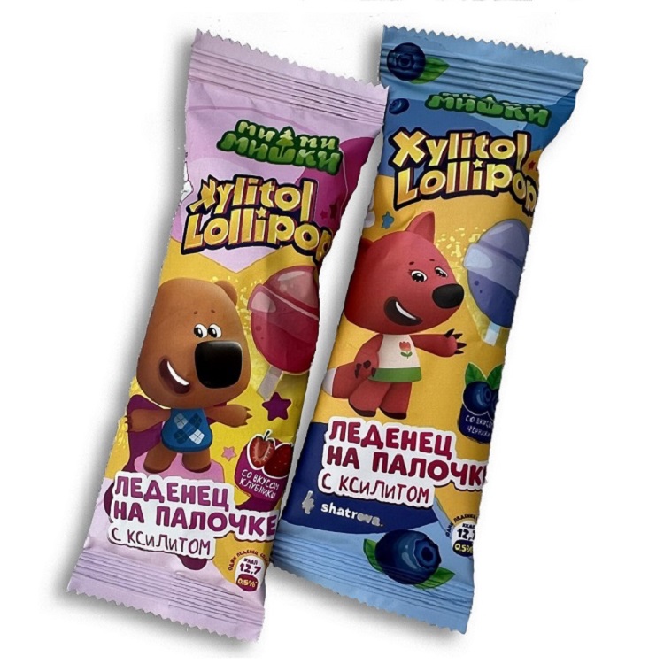 Леденец на палочке Xylitol Lollipop с ксилитом Леденец на палочке Xylitol Lollipop с ксилитом