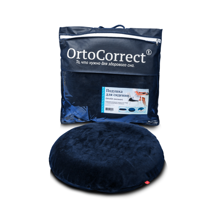 Подушка-кольцо ортопедическая на сиденье OrtoCorrect "OrtoSit"