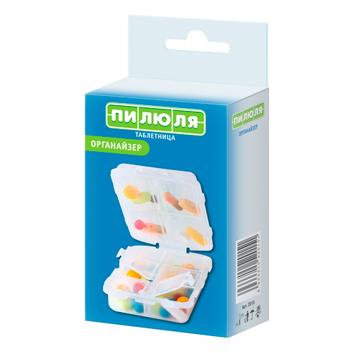 Таблетница ПИЛЮЛЯ на неделю "Органайзер" Таблетница ПИЛЮЛЯ на неделю "Органайзер"