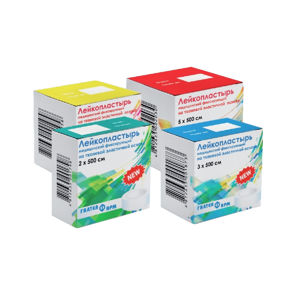 Лейкопластырь "Галтеяфарм" фиксирующий, тканевая эластичная основа Лейкопластырь "Галтеяфарм" фиксирующий, тканевая эластичная основа