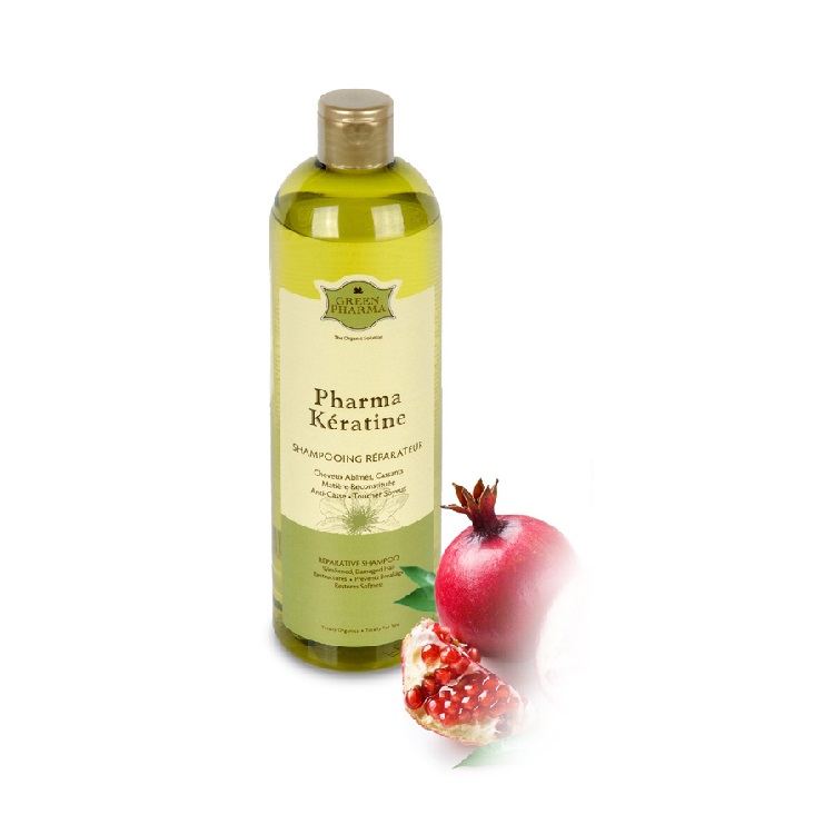 Шампунь восстанавливающий Green Pharma "Фармакератин", 500 мл