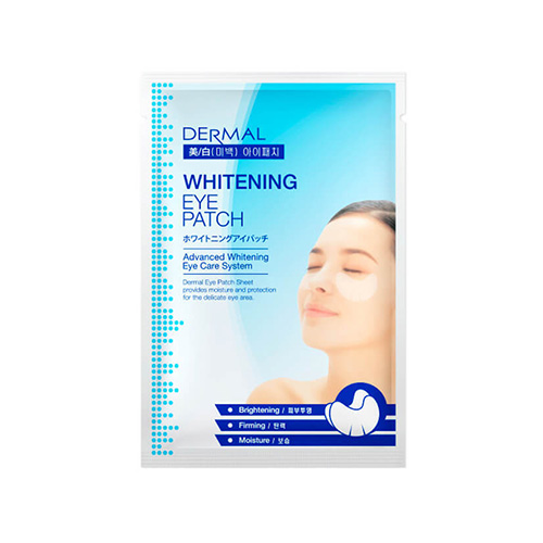 Патчи для кожи вокруг глаз Dermal Whitening Eye Patch осветляющие