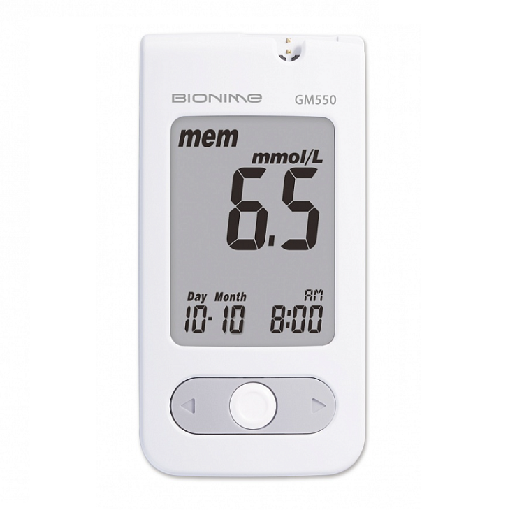 Глюкометр Bionime Rightest GM550 c тест-полосками Глюкометр Bionime Rightest GM550 c тест-полосками