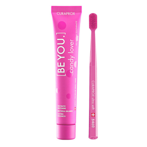 Набор BeYou "Любитель конфет" зубная паста и щетка CS5460