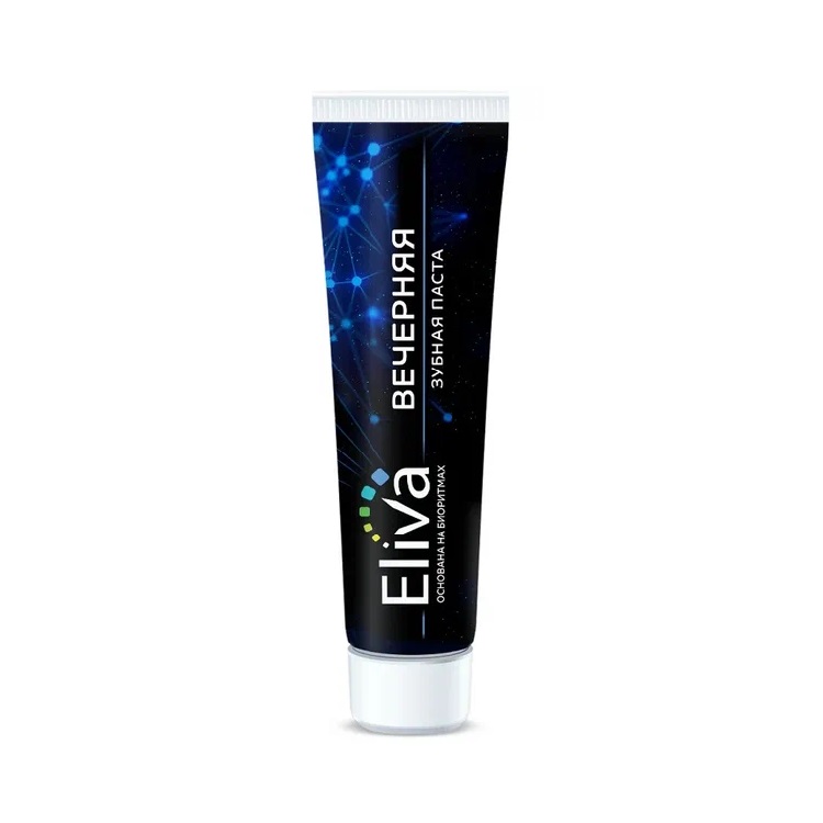Паста зубная Eliva вечерняя, 100 мл