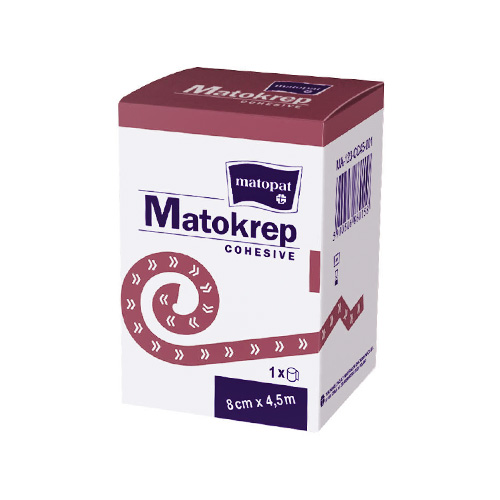 Бинт эластичный Matokrep Cohesive самоскрепляющийся Бинт эластичный Matokrep Cohesive самоскрепляющийся