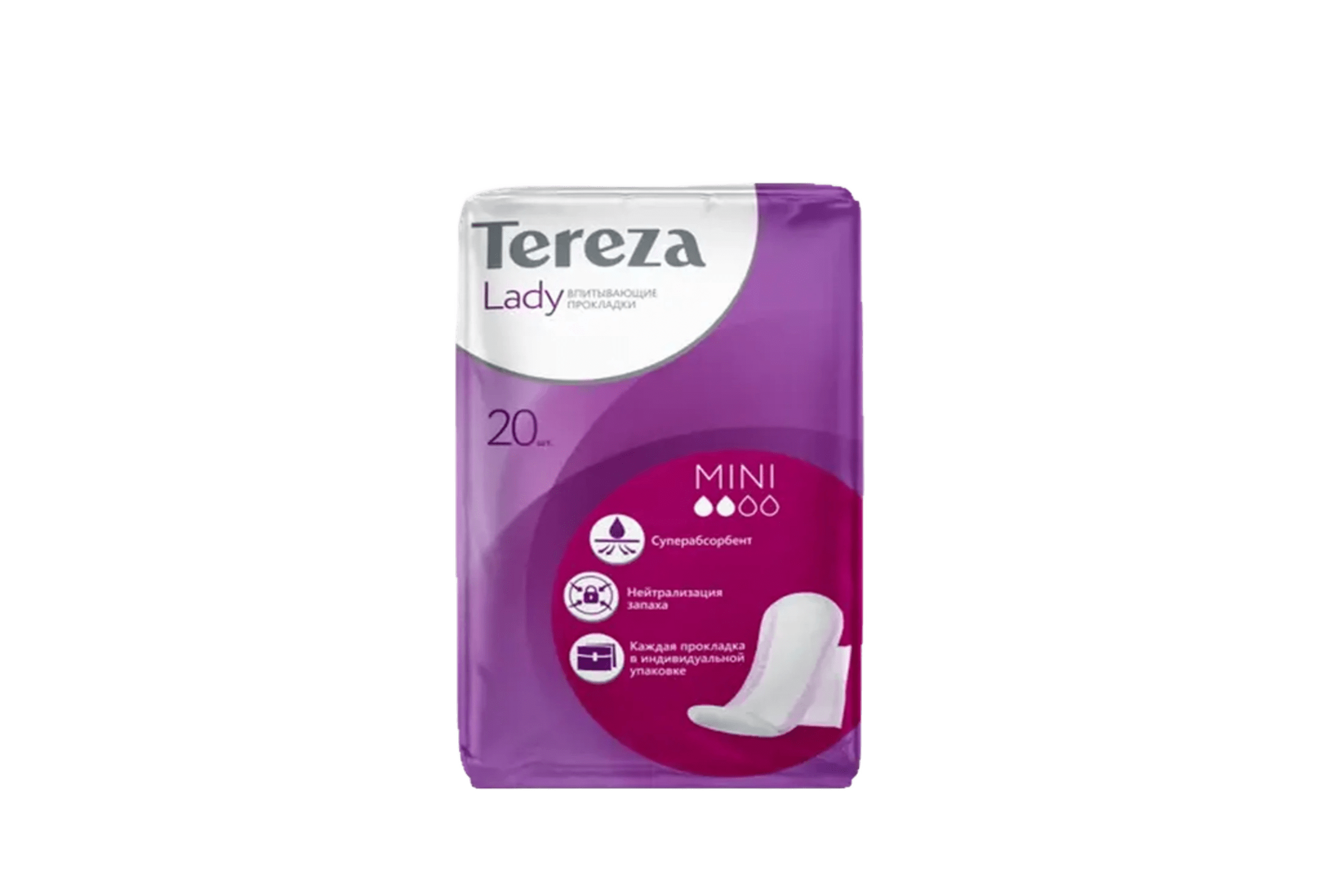Прокладки впитывающие женские TerezaLady Mini