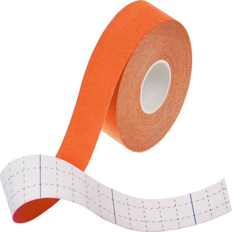 Кинезио тейп Bradex, 5м х 2,5см,оранжевый Кинезио тейп Bradex, 5м х 2,5см,оранжевый