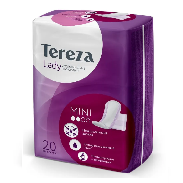 Прокладки впитывающие женские TerezaLady Mini