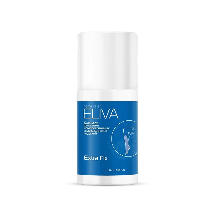 Клей для фиксации медицинских изделий ELIVA Extra Fix, 70 мл Клей для фиксации медицинских изделий ELIVA Extra Fix, 70 мл