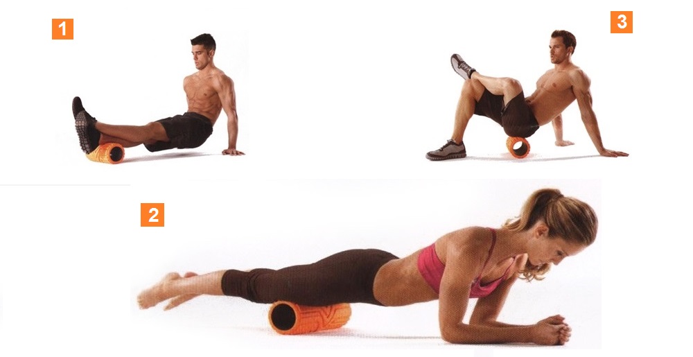 Упражнения для спины с валиком для фитнеса