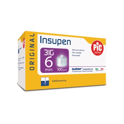Игла для шприц-ручек для введения инсулина PIC Solution Insupen Original, G31