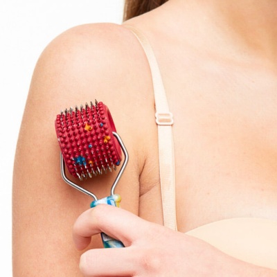 Аппликатор Ляпко цилиндрический "Валик лицевой" игольчатый