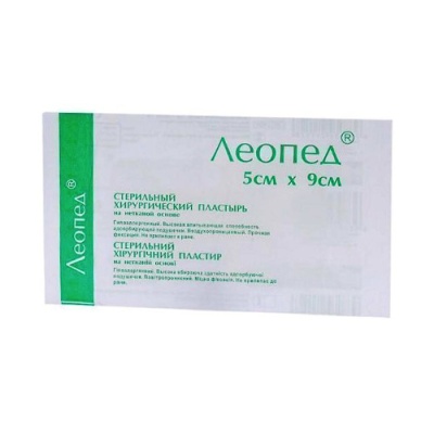 Пластырь хирургический "Леопед" стерильный Пластырь хирургический "Леопед" стерильный