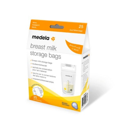 Пакеты для сбора и хранения грудного молока Medela, одноразовые, 150 мл