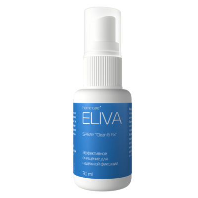 Спрей Eliva для очистки силиконовых элементов Clean & Fix, флакон 30 мл