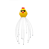 Массажер для головы "Мурашка Animals" точечный