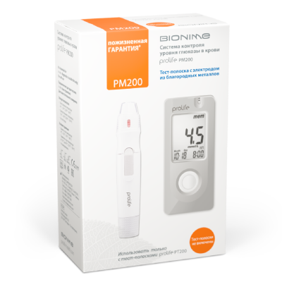 Глюкометр Bionime Prolife PM200
