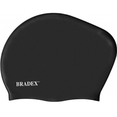 Шапочка для плавания Bradex силиконовая, бабл, для длинных волос