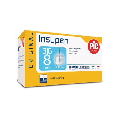 Игла для шприц-ручек для введения инсулина PIC Solution Insupen Original, G31