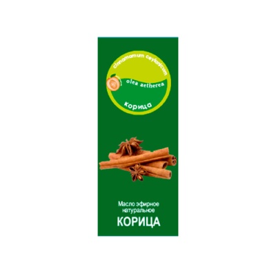 Масло эфирное натуральное "Корица", 10 мл